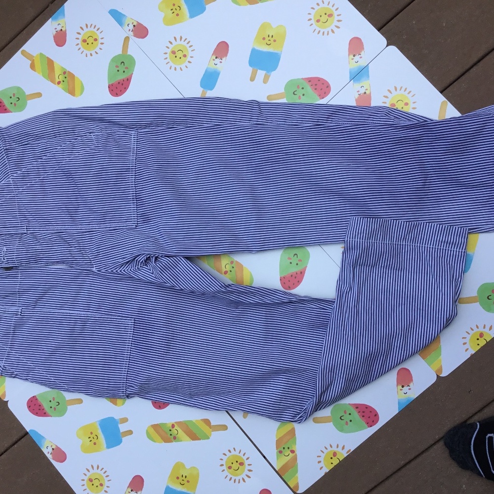 Pinstripe crop